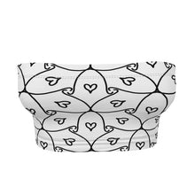 Load image into Gallery viewer, Hearts &amp; Hearts - Bandeau top
