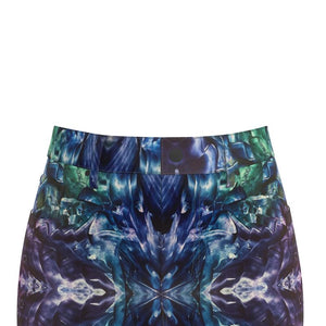 A Demin Mini Skirt